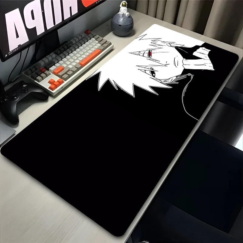 Japan Anime Red Eyes Mousepad XL Non Slip Keyboard Rug PC K-Kakashi Gamer Cabinet Hatake Mouse Pad Laptop N-narutoS New Desk Mat 3