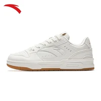 ANTA Flame Trendy Breathable Low Top Board Shoes for Men 2025 Summer New White Shoes