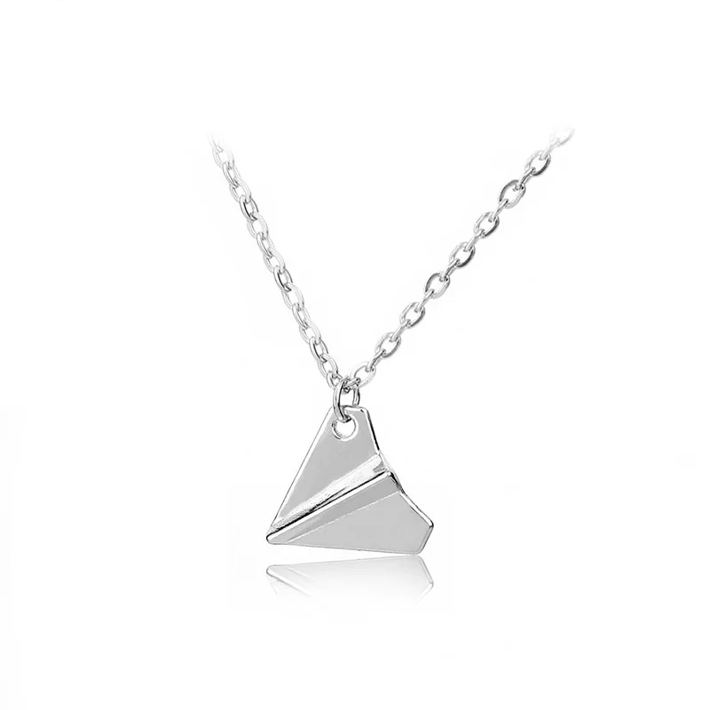 Paper Airplane Pendant Necklace Classic Hot Band One and Direction Periphery Necklace Souvenir Jewelry for Fans Supporters 3