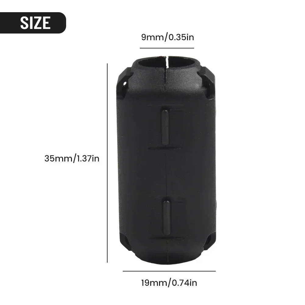 Cable Filter Cable Noise Suppressor 5pc Anti-interference Snap Ferrite Filter Cable Ferrite Core Choke Clip EMC Inner Diameter 3.5/5/7/9/13mm Degaussing Filter