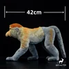 Proboscis Monkey High Fidelity Anime Cute Plushie Nose Ape Plush Toys Lifelike Animals Simulation Stuffed Doll Kawai Toy Gifts 2