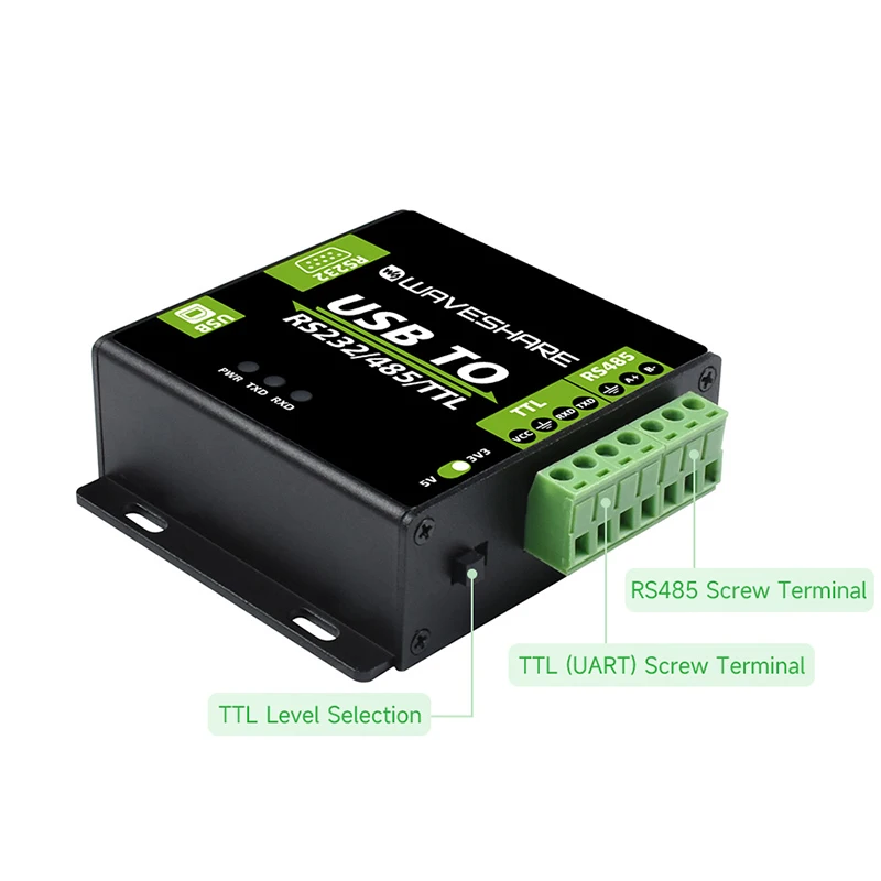 Conversor Isolado Industrial da Relação Usb a Rs232 485 Ttl Ft232rl Ch343g Tevês para Windows 10 xp Original - Imagem 3