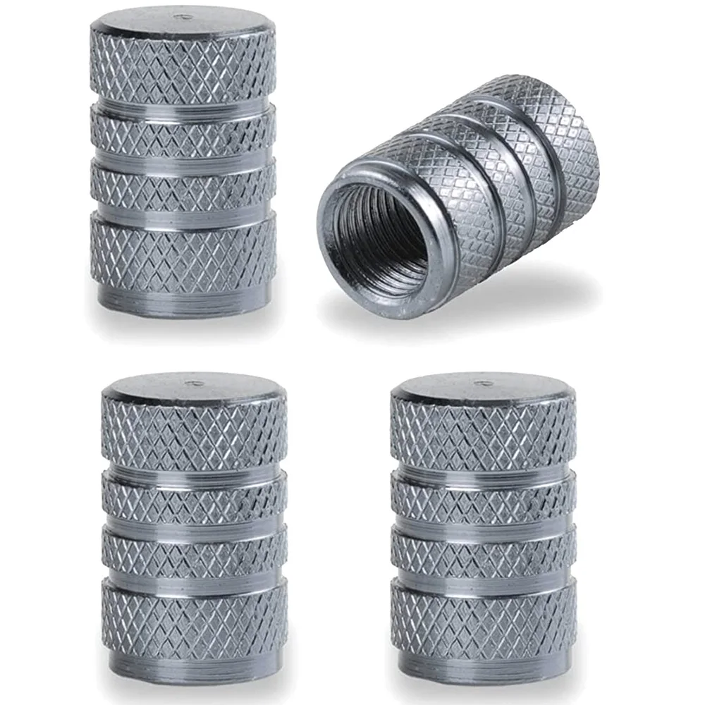 Aluminum Alloy Waterproof Tire Valve Stem Caps - Universal Fit