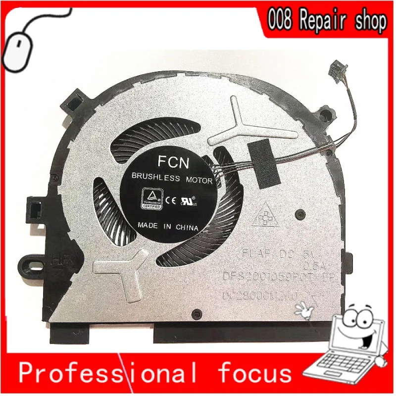 

S340-15 Laptop CPU Cooling Fan For Lenovo IdeaPad S340-15API S340-15IIL 15IWL C340 15IWL FLEX-15IWL 5F10S13881 Cooler Radiator