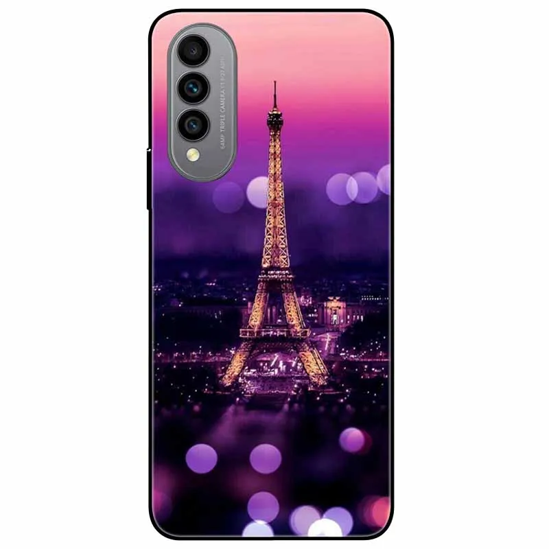 Soft Silicone Shockproof TPU Back Case with Animal Design