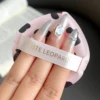 Leopard Print Cotton Candy Puffs Dry Wet Concealer Foundation Sponge Fashionable Face Beauty Makeup Puffs Soft Makeup Sponges 5
