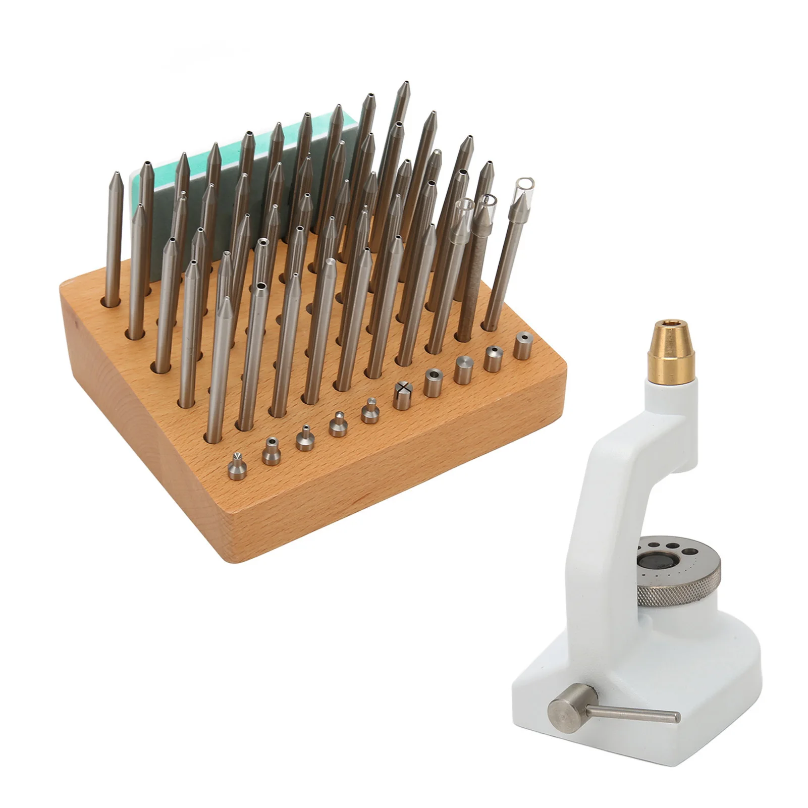 Watch Repair Tool china made clone bergeon 5285 watchmakers staking tool set for watch repairs dismantle parts and balance wheel