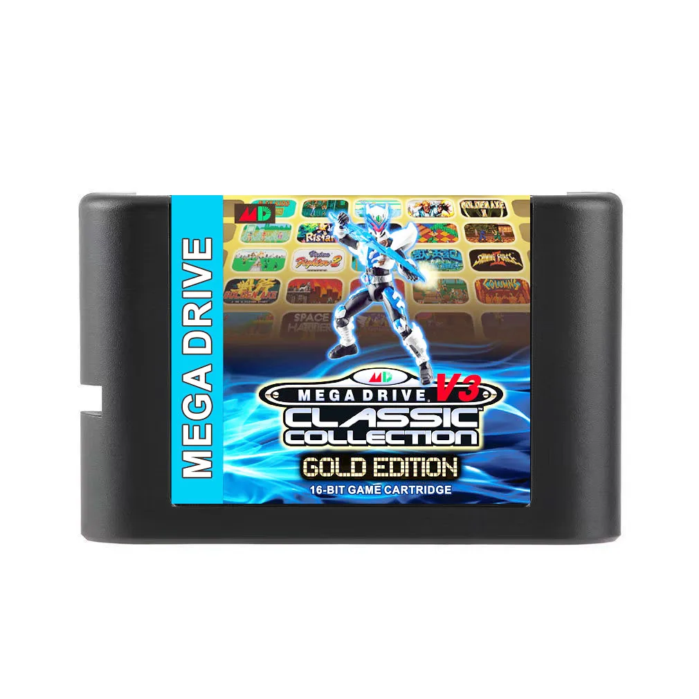 

YF Technolog EDMDS V3 Pro Updated 1500 in 1 Game Cartridge for USA/ Japan /European SEGA GENESIS Mega Drive MegaDrive Console