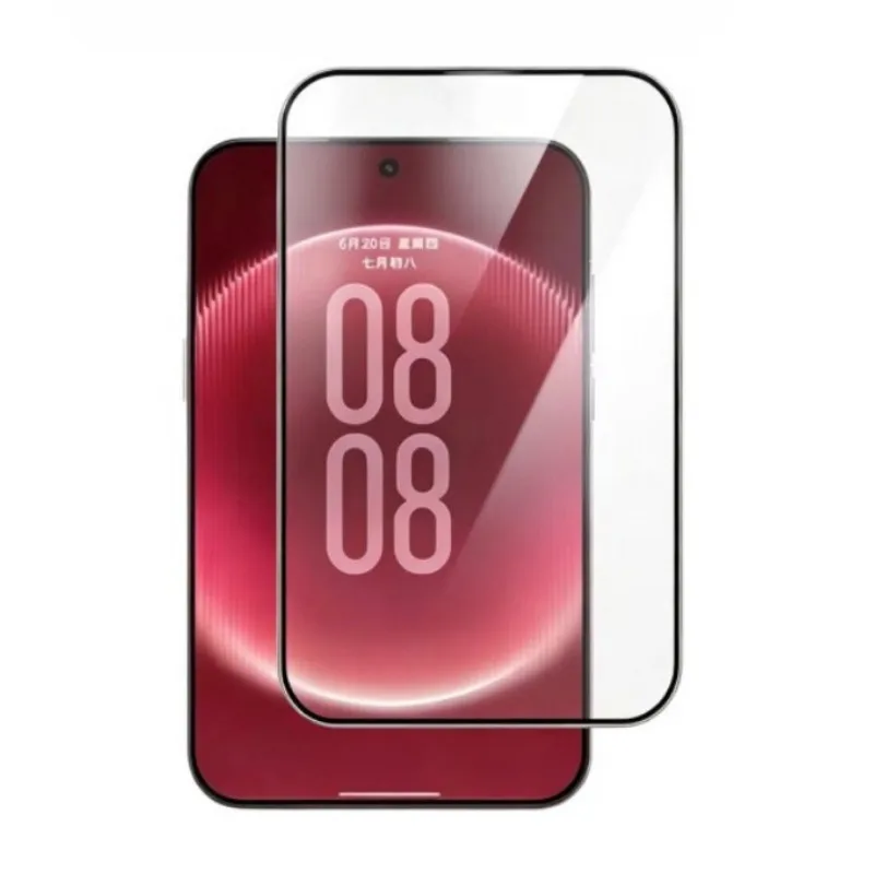Ultra-Clear Tempered Glass Screen Protector with Black Edge
