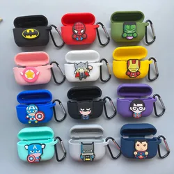 Cartoon Earphone Cases for Airpods Pro2 Protective Sleeve for Apple Airpods Pro Air Pods 1 2 3 New Sillione Soft Case