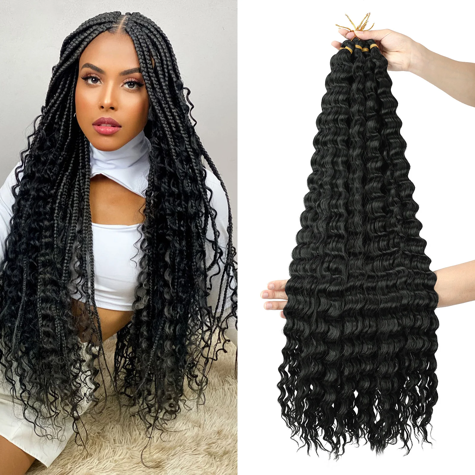 Penteados Trança Afro: Como Escolher o Fio Sintético Ideal para um Visual  Durável e Natural?, image size:1600x1600