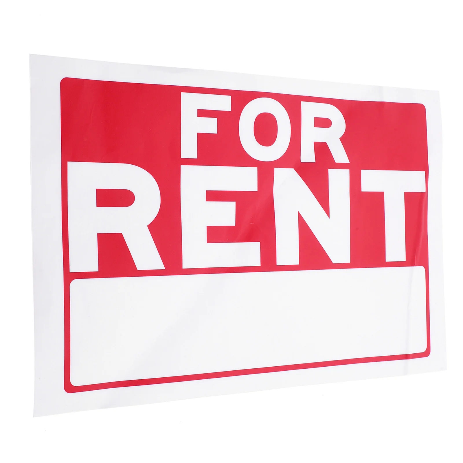 

1 Sheet Practical Apartment For Rent Sign Car For Rent Decal For Rent Sticker