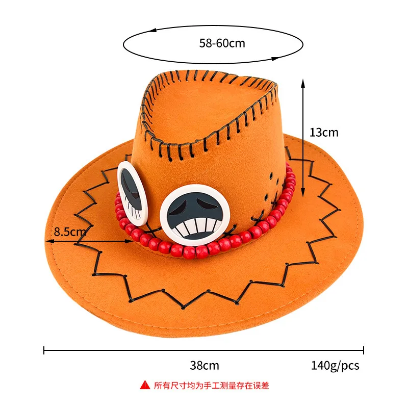 Acquista ONE PIECE Portgas D Ace Scimmia Rufy Tony Tony Chopper Trafalgar Law Cappello Cosplay Adulto Berretto unisex Costume da cartone animato Accessori in Italia a partire da 7.65