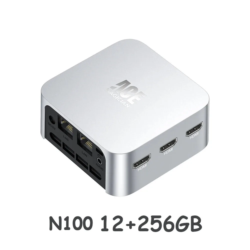 ACEMAGIC T8 Plus Mini PC 12th Gen N95 12GB LPDDR5 256GB SSD