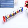 Montessori Wooden Toys Rain Rattle Stick Rainbow Hourglass Educational Sound Rainmaker Simulated Raining Sound Kids Sensory Toys 5