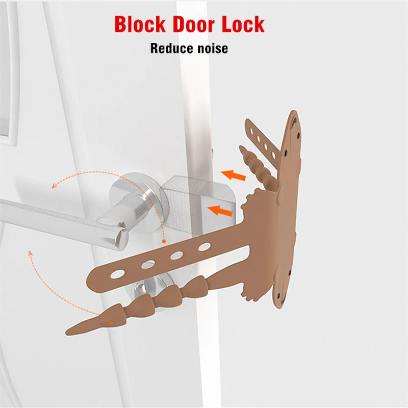 Door Slam Preventer Anti-collision Silicone Door Silencer Quiet Closer Cushion Lock Cover Cushion Noise Reduced door stopper silicone door stopper door stopper bumpers silicone rubber bumpers