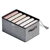 Closet Organizer Jeans Organization Storage Box with Cover Clothes Organization Drawer Organizer Cabinet Pants Storage Organizer 6