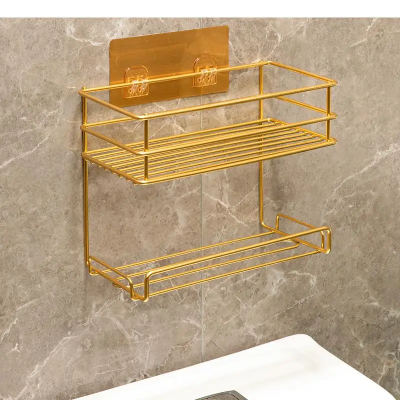 

Metal Brackets Storage Racks Household Paper Towel Holders Paper Roll Racks Creative Bathroom Shelves Jewelry Storage Shelves