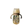 300ML Baby Bottle Feeding Cup PPSU Infant Drop-proof Baby Wide-caliber Milk Bottle Childrens Drinking Cup Straw Double Handle 6