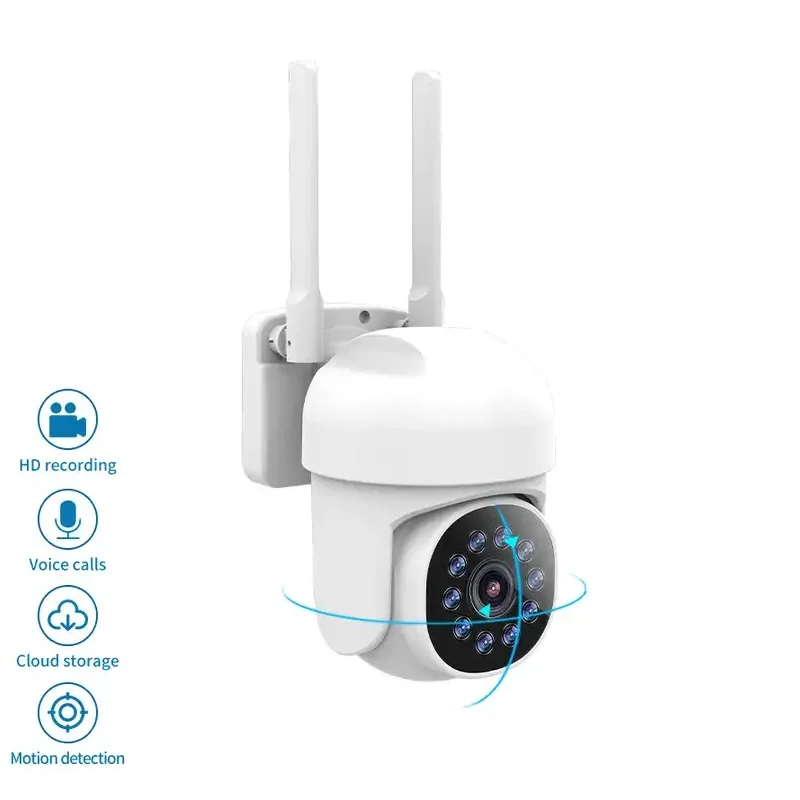 

TUGARD Outdoor IP Camera 2MP 4MP Wifi Camera Motion Detection Auto Track Security Cameras Infrared Night Vision PTZ Cam for Tuya
