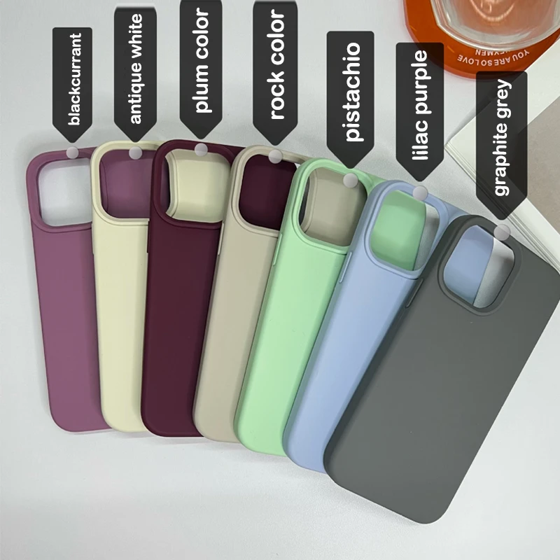 Genuine Liquid Case for iphone 13 12 pro max Luxury Camera Protective soft full cover for iPhone 13 12 mini case bumper apple iphone 13 pro case