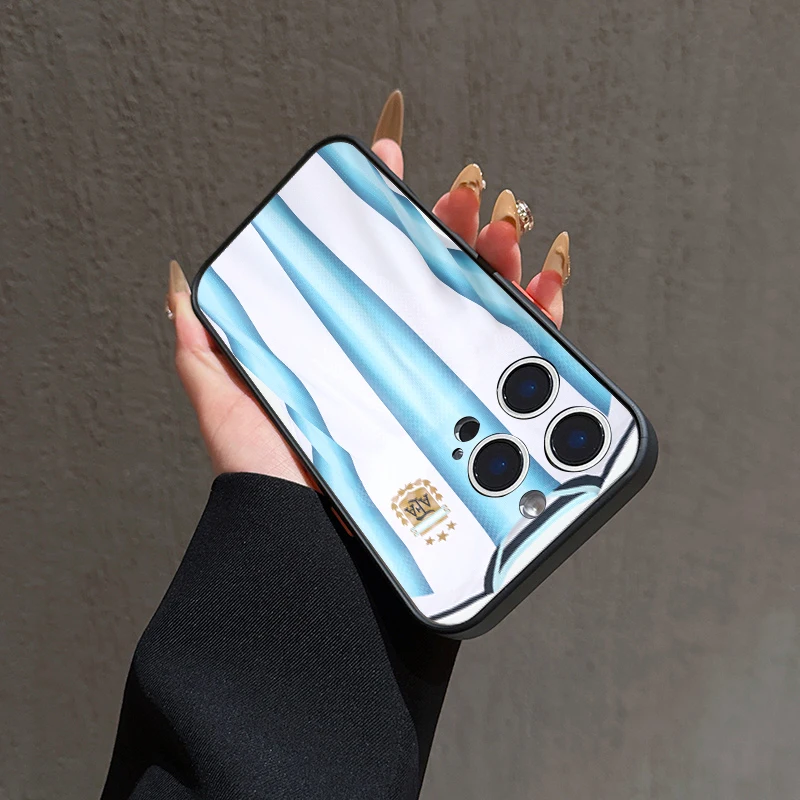Argentina Football Team Jersey Design Phone Case