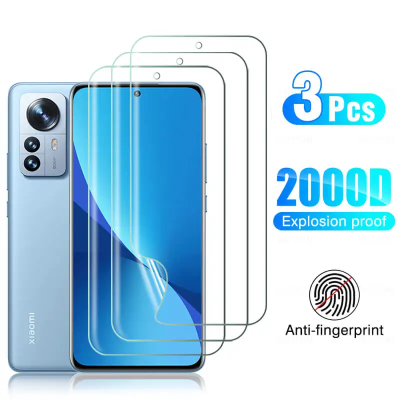 PELLICOLA IDROGEL PER XIAOMI 12 PRO IN SILICONE GEL - Foto 4