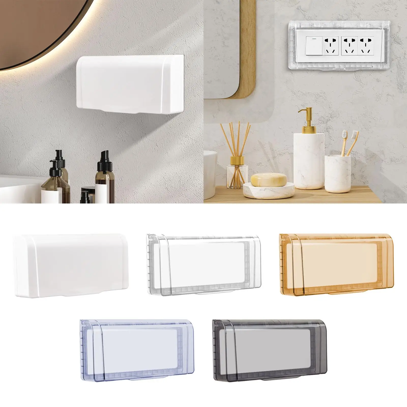 Socket Protective Cover Waterproof Switch Plug Outlet Cover Patio Hotel Outside Receptacle Protector