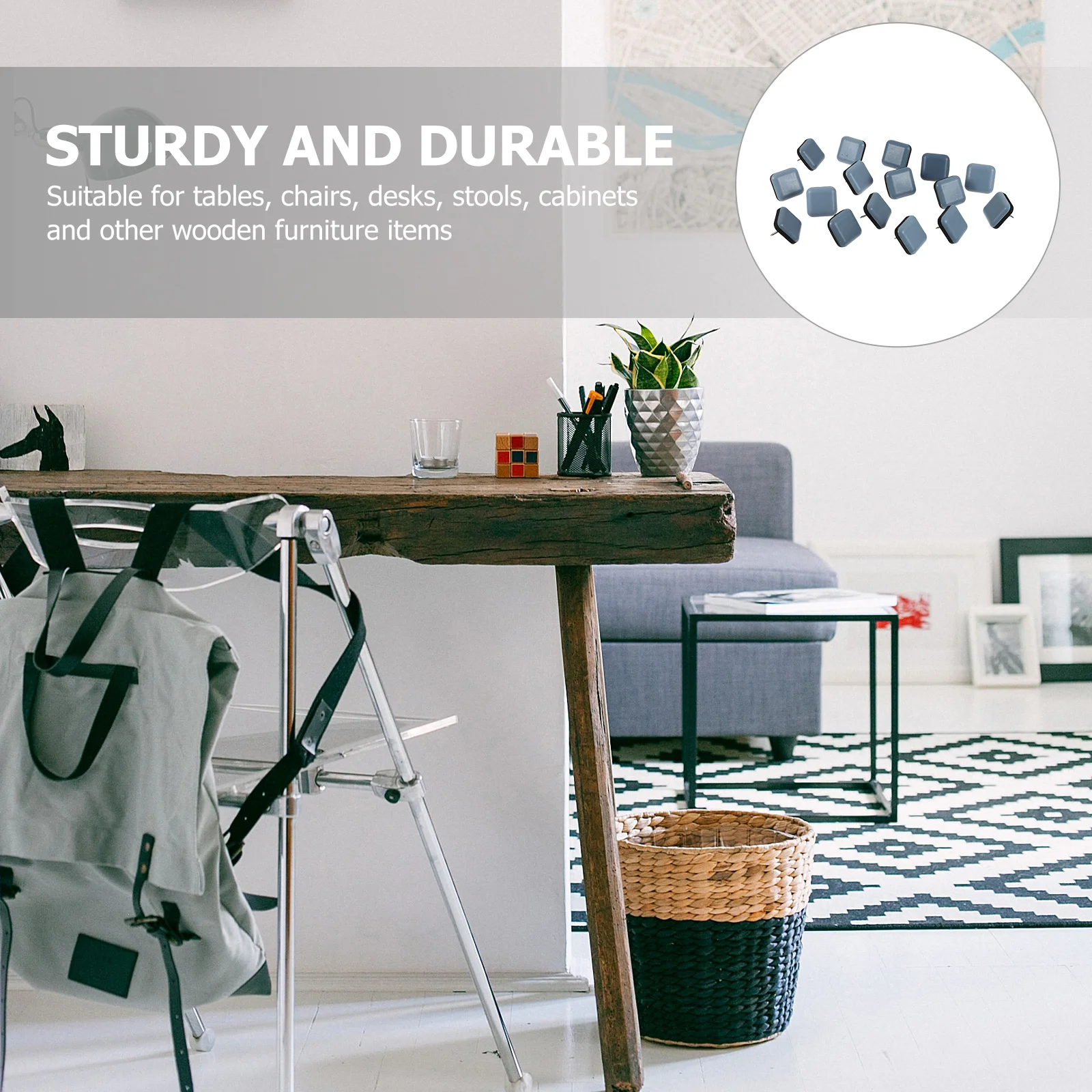 Furniture Slides Chair Leg Floor Protectors Glides for Hardwood Floors Carpet Rug