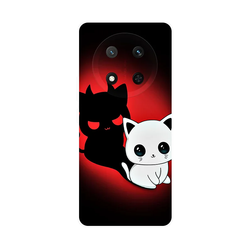 Cute Soft Silicone Shockproof Back Case for Smartphones - TPU Protective Cover