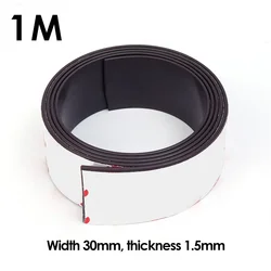 Versatile Magnetic Adhesive Tape for DIY and Home Organization (30mm x 1m)
