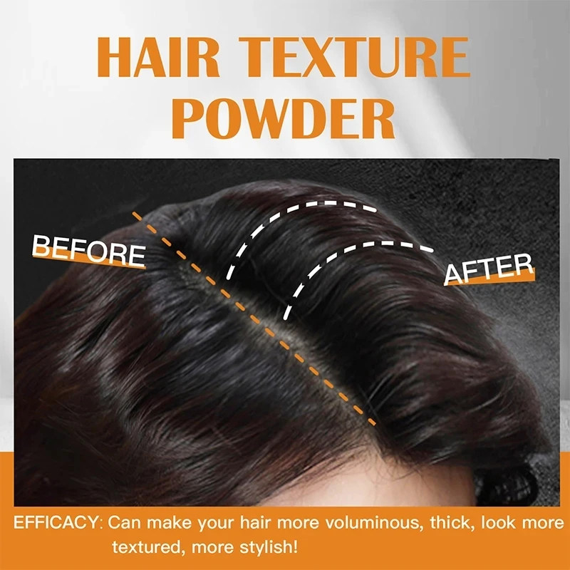 GOIPLE 30G Men Fluffy Spray All Day Refreshing Hairstyle Matte Textured Shaping Products Increases Hair Volume Styling Powder 3
