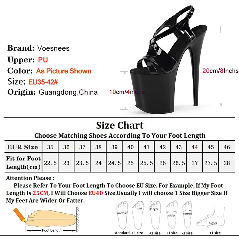 20CM Stiletto Fashion Platform Matte Sandals Woman 2025 Summer Cross Back Strap Black Pole Dance Heels Sexy Model T Show Shoes