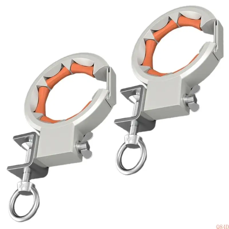Q84D 65mm 대형 오프닝 브리지 케이블 부드러운 스핀들 롤러 및 330도 조절 가능한 강력한 강철 클램프가 있는 도구를 당기는 도구