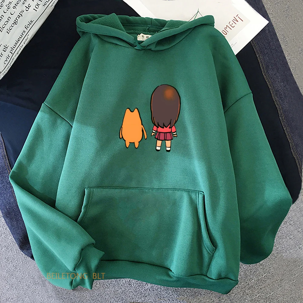 

Ayumu Kasuga Osaka Anime Hoodie WOMEN Cartoon Kawaii/Cute Long Sleeve Sweatshirt Autumn/Winter Korean Style Fashion Simplicity
