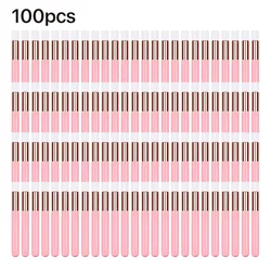 Eyelash & Skincare Deep Cleanse Brush for Extensions and Blackhead Removal (100pcs pink)