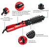 Rotating Electric Hair Straightener Brush Hair Curler Dryer Comb 3