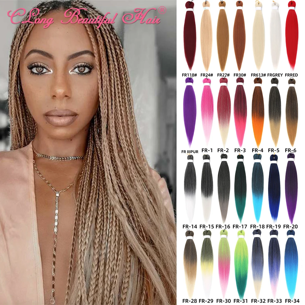 

Natifah Synthetic Hair Extension Braids Synthet Hair Kanekalon Hair For Braids Pre Stretched Braiding Hair Extensions Hair Braid