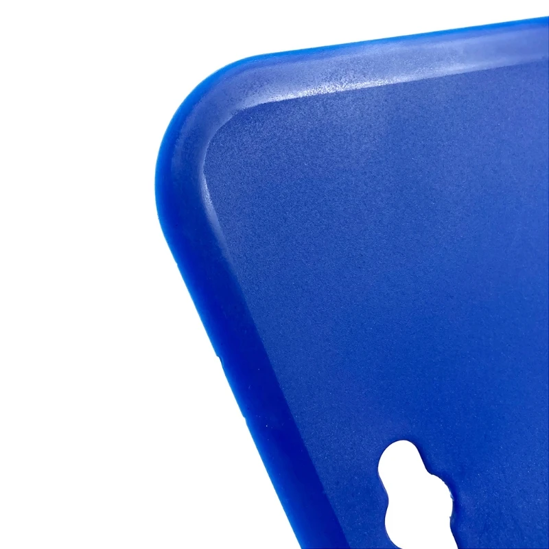 

Blue Wallpaper Scraper Professional Tool Sturdy DIY Plastic Handle Polygon Work for Plastering Trowel Pressing Wallpaper