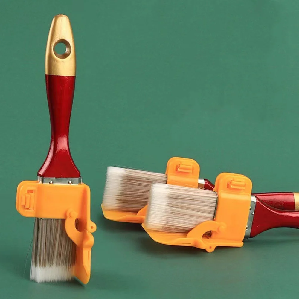 Description Picture 6 of itemInterior Wall Roof Paint Brush Inner Corner Edge Edge Imitation Wool Color Separation Brush Latex Paint Trimming Color Separator