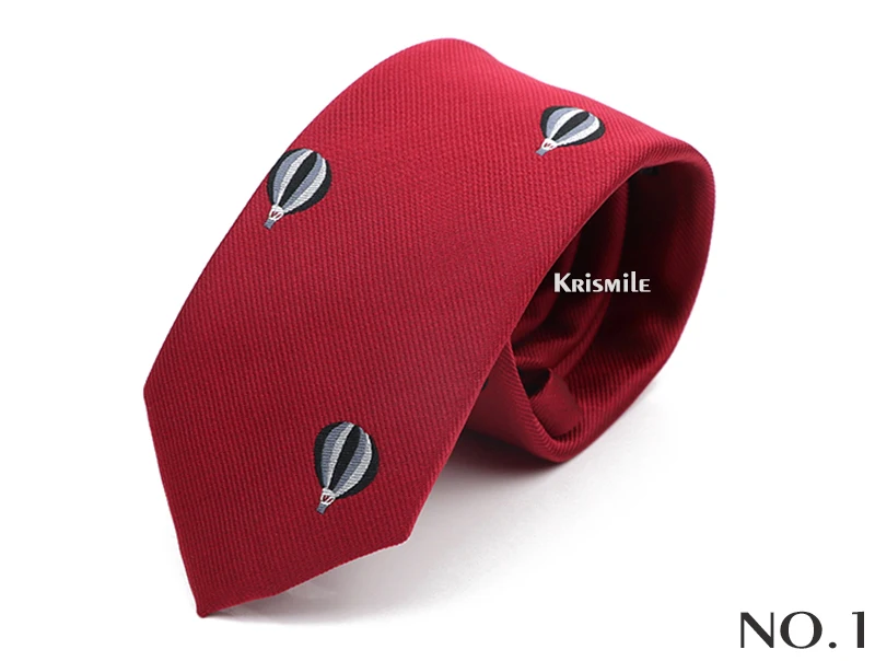 Neue Jacquard 6 cm Schlanke Krawatte Für Männer Mode Auto Hund Affe Muster Krawatte Rot Blau Lila Täglichen Verschleiß krawatte Hochzeit Party Geschenk – Detail 3