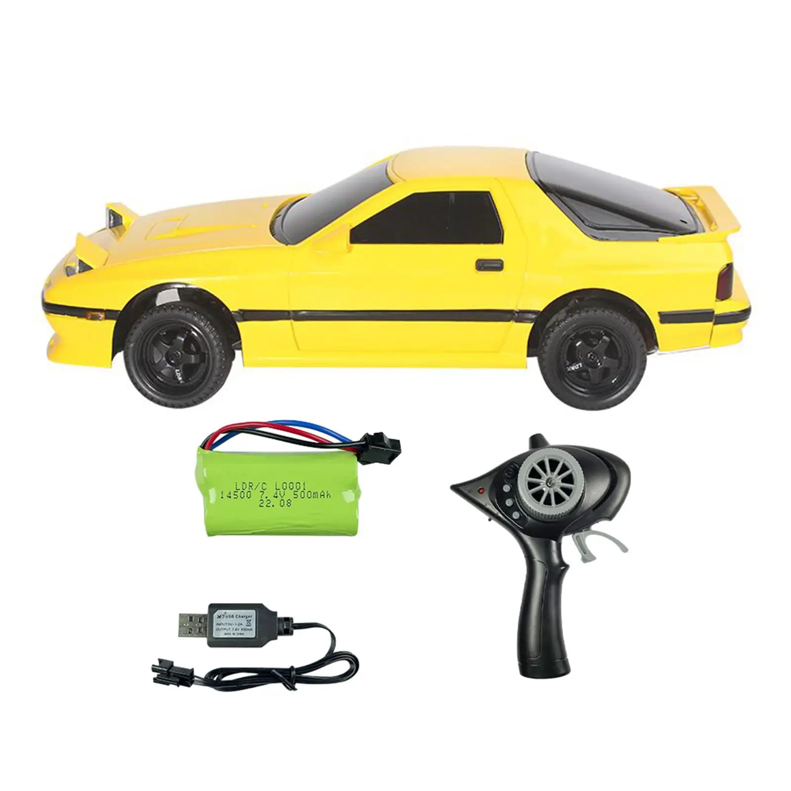 Ae86 rcドリフトカーモデル、1:18 4wd、150モーター