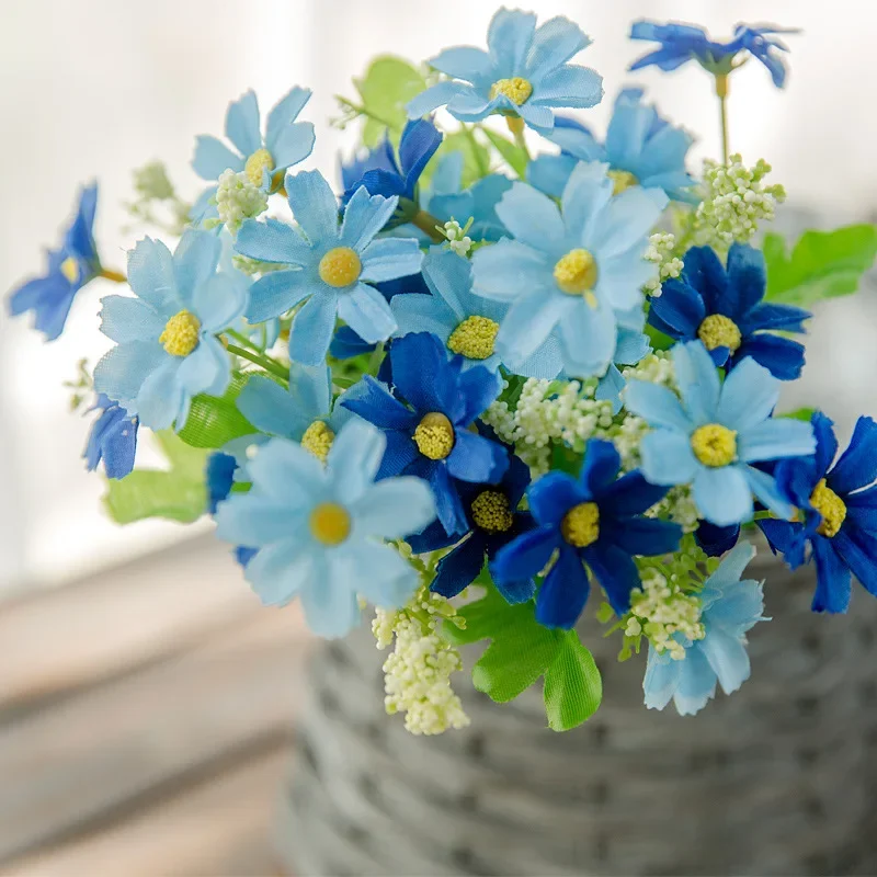 Artificial Gerbera Daisy Flower Bouquet for Home and Garden Decoration