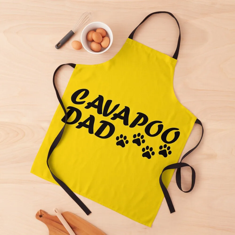 

Cavapoo Dad Dog Lover Apron Women Kitchen'S Apron House Things For Home And Kitchen