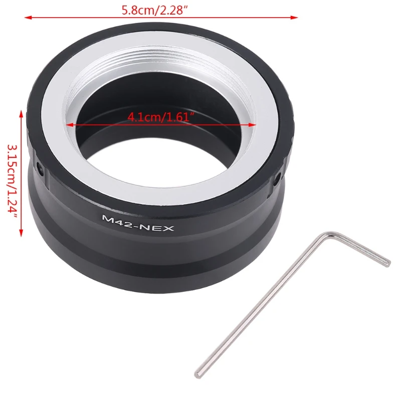 Adattatore Pixco Da M42 A Sony E (NEX) – Per Obiettivi Vintage Su Mirrorless