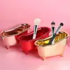 Portable Organizer Box Small Miniature Decoration Bath Tub Box Anti-deform Makeup Holder Anti-slip for Bathroom 1