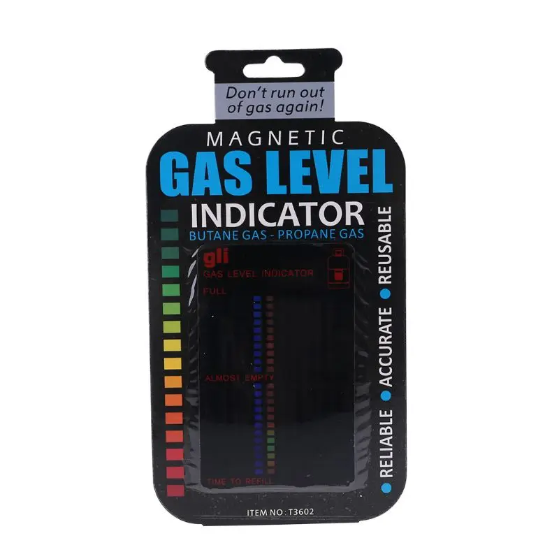 

OOTDTY Gas Tank Level Indicator Magnetic Gauge Caravan Bottle Propane Butane LPG Fuel Gas Tank Level Indicators Mar15-45