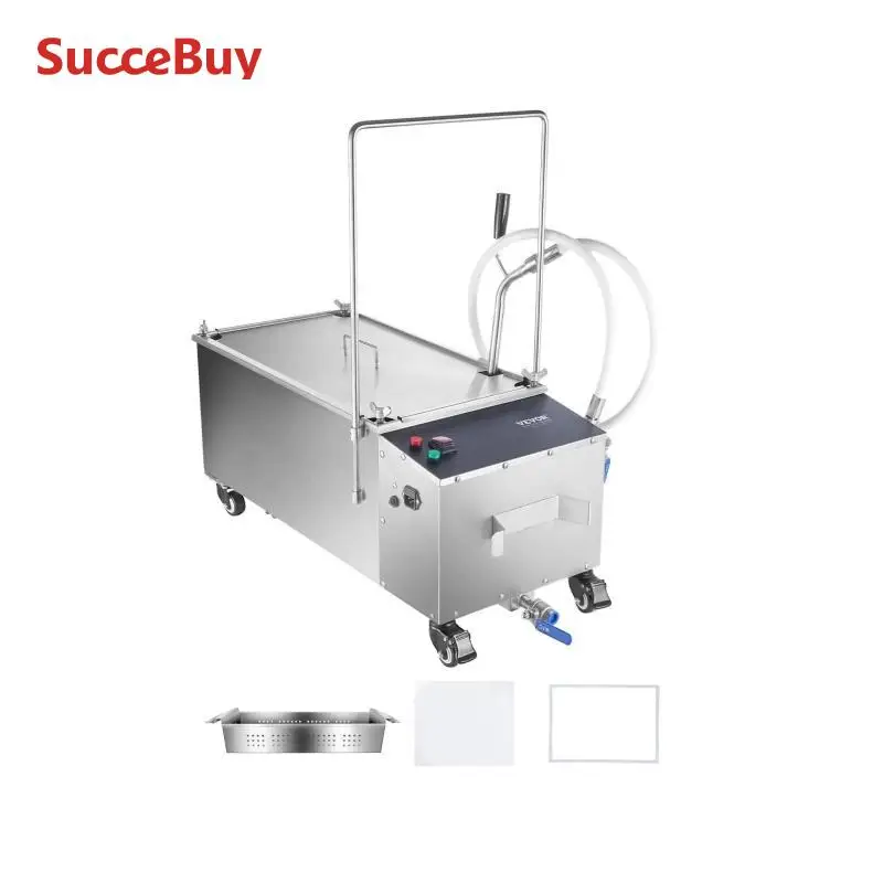 High Capacity Mobile Oil Fryer Filtration System