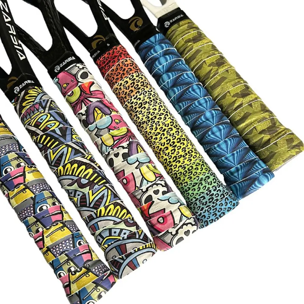 Vibrant Shock Absorbent Self-Adhesive Sports Overgrips