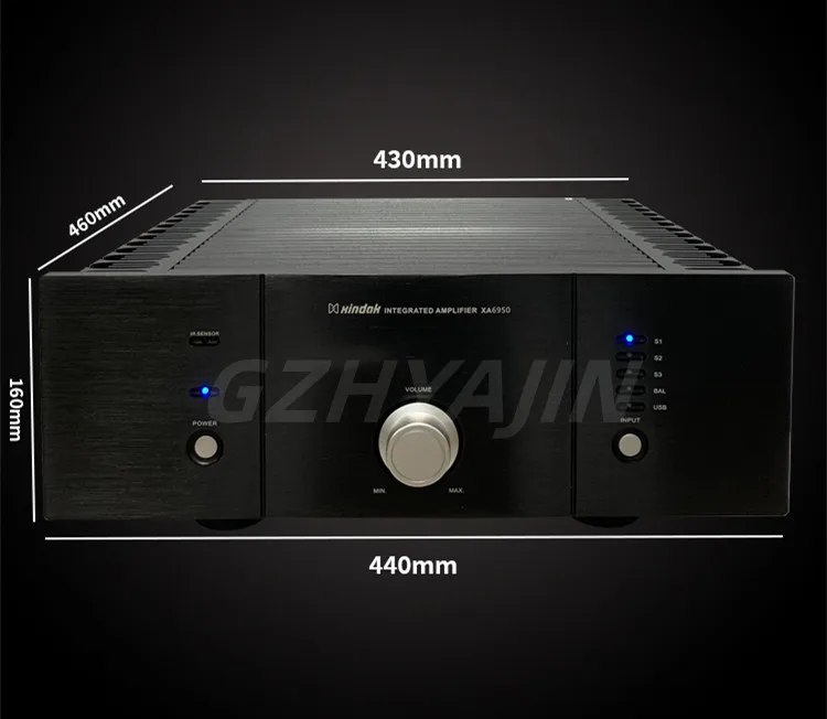 Новейший XDK XA6950 100 Вт * 2 Встроенный усилительусилитель чистой мощности RCA * 4, XLR * 1 100 Вт (8 Ом), поддержка пульта дистанционного управления (art.: 3920bf80762ca) - 3920bf80762ca